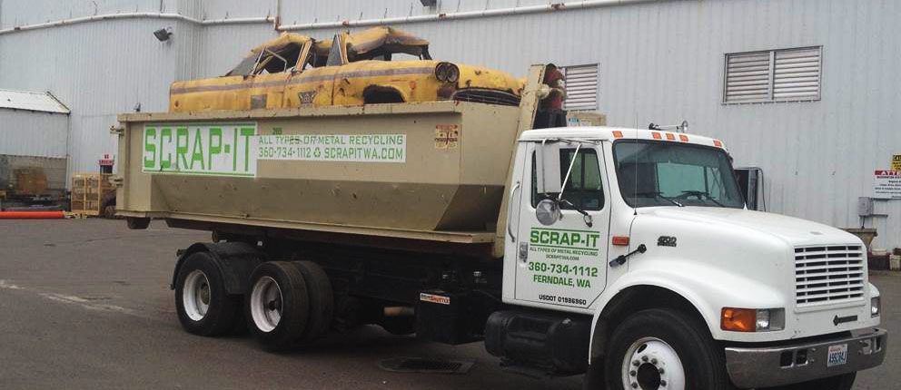 Car In Container | Recycling Services | Storage Container Rentals | Parberry Environmental Solutions